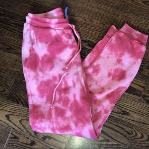 Tie dye joggers